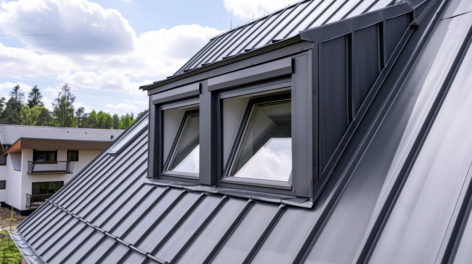 Dachgauben und Dachfenster